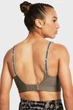Жіночий коричневий топ UA Infinity Mid 2.0 Bra Under Armour S 1384123-200 - изображение 3