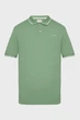 Чоловіче зелене поло TIPPING SS PIQUE POLO Gant M 2062034 - изображение 5