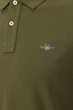 Чоловіче оливкове поло REG SHIELD LS PIQUE RUGGER Gant XL 2230 - изображение 3