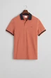 Чоловіче помаранчеве поло 4-COL OXFORD SS PIQUE Gant M 2057029 - изображение 6