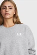Жіночий світло-сірий світшот Essential Flc OS Crew Under Armour L 1379475-012 - изображение 6