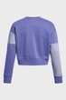 Жіночий фіолетовий світшот Essential Fleece Crop Crew Under Armour XS 1382721-561 - зображення 4