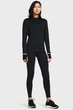Жіночі чорні тайтси UA Qualifier Cold Tight Under Armour XS 1379342-001 - изображение 2