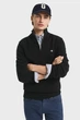 Чоловіча чорна кофта CASUAL COTTON HALF ZIP Gant XL 8030170 - изображение 1