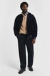 Чоловіча бежева кофта COTTON CABLE HALF ZIP Gant S 8050603 - изображение 4