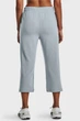 Жіночі світло-сірі спортивні штани UA Rival Terry Flare Crop Under Armour S 1377000-465 - изображение 3