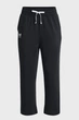 Жіночі чорні спортивні штани UA Rival Terry Flare Crop Under Armour S 1377000-001 - изображение 5