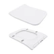Унитаз-компакт Qtap Crow Eco безободковый с сиденьем Soft-close QTCRO27W48750 - изображение 9