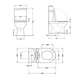 Унитаз напольный Qtap Robin New Ultra Quiet безободковый с сиденьем Soft-Close WHITE QT13226083AW - изображение 2