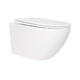 Унитаз подвесной Qtap Jay безободковый с сиденьем Soft-close QT07335176W - изображение 1