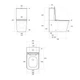 Унитаз напольный Qtap Tern Ultra Quiet безободковый с сиденьем Soft-Close QT17222175AUQ1W White - изображение 2