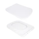 Унитаз напольный Qtap Tern Ultra Quiet безободковый с сиденьем Soft-Close QT17222175AUQ1W White - изображение 8