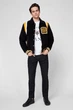 Чоловіча чорна вельветова куртка CORD VARSITY JACKET Gant L 7006191 - изображение 2