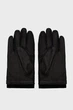 Чоловічі чорні шкіряні рукавички CASHMERE LINED LEATHER GLOVES Gant L 9930051 - изображение 2