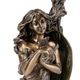 Подсвечник настольный декоративный Veronese Девушка с бабочкой 36 см 10280 полистоун - изображение 6