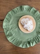 Салфетка с рюшами под тарелку Ecotton Duck водоотталкивающая круглая (4057 Green) (25603_000) - изображение 6