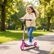 Самокат Skyper Pegas двухколесный колеса PU 145 мм, стальная рама, ручной тормоз Pink 5-12 лет (PS-71643) - изображение 10