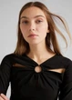 Топ жіночий XS з довгим рукавом Bershka - зображення 4