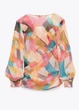 Топ женский XS Zara с объемным вырезом горловины (ZR-03-01) - изображение 2
