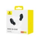Навушники Baseus Bowie WM01 TWS Wireless Bluetooth 5.3, вакуумні, з мікрофоном, до 25 год роботи, чорні - зображення 2