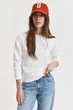 Жіночий білий світшот SHIELD C-NECK SWEAT Gant M 4202586 - изображение 1