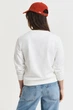 Жіночий білий світшот SHIELD C-NECK SWEAT Gant M 4202586 - изображение 3