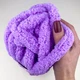 Пряжа для в'язання руками Avanti Maxi Yarn мікрополіестер фіолетова (№15) - изображение 3