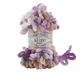 Пряжа для в'язання руками Alize Puffy Color фантазійна 100г біла фіалка №6522 - изображение 1