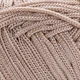 Пряжа поліестер YarnArt Macrame 2 мм 90г бежева (№166) - зображення 2