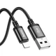 Кабель USB Hoco X89 Lightning 2.4A 2m Black - зображення 4