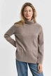 Жіночий бежевий спідниця SOFT WOOL TURTLENECK Gant S 4805377 - зображення 1