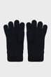 Жіночі темно-сині вовняні рукавички WOOL KNITTED GLOVES Gant OS 4930017 - изображение 2