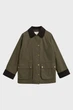 Жіноча темно-зелена вощана куртка WAXED COTTON BARN Gant M 4700382 - изображение 7