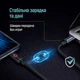 Кабель Colorway Type-C - Type-C (Breathing Light) (PD Fast Charging 60W) 3А 1 м Black (CW-CBPDCC103-BK) - изображение 10