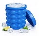 Силиконовая форма-ведро для льда Ice Genie, овальные ячейки - изображение 4