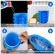 Силиконовая форма-ведро для льда Ice Genie, овальные ячейки - изображение 9