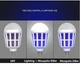 Антимоскитная лампа Mosquito Killer Lamp 15W LED уничтожитель насекомых - изображение 8