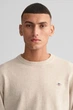 Чоловічий бежевий джемпер CLASSIC COTTON C-NECK Gant XXL 8030561 - изображение 4