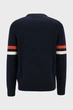 Чоловічий темно-синій джемпер GRAPHIC BADGE C-NECK Gant M 8030264 - изображение 2
