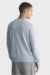 Чоловічий блакитний джемпер CLASSIC COTTON Gant XXL 8030561 - изображение 3