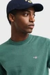 Чоловічий зелений джемпер CLASSIC COTTON C-NECK Gant L 8030561 - изображение 4