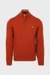 Чоловічий червоний вовняний джемпер SUPERFINE Gant S 87213 - изображение 6