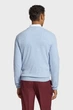 Чоловічий блакитний вовняний джемпер SUPERFINE Gant XL 87211 - изображение 3