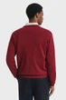 Чоловічий червоний вовняний джемпер SUPERFINE Gant M 87211 - изображение 3