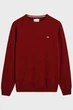 Чоловічий червоний вовняний джемпер SUPERFINE Gant M 87211 - изображение 5
