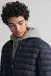 Чоловіча темно-синя куртка QUILTED COLLARED Gant M 7006300 - изображение 4