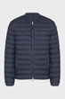Чоловіча темно-синя куртка QUILTED COLLARED Gant M 7006300 - изображение 7