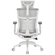 Крісло офісне OfficePro Balance OC620-W-LG-LG - зображення 4