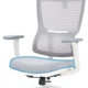 Офисное кресло OfficePro Elegant OC600-W-LG-LG - изображение 3