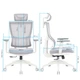 Офисное кресло OfficePro Elegant OC600-W-LG-LG - изображение 9